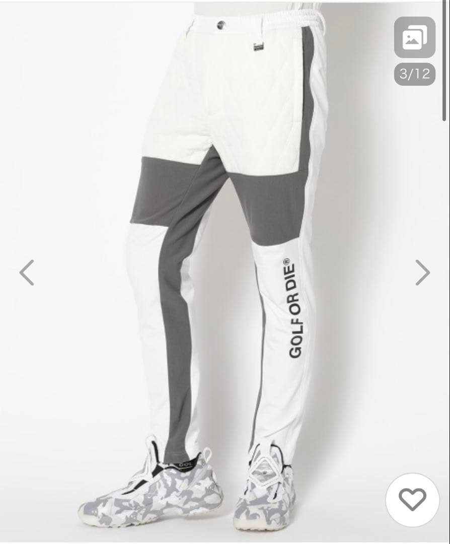 MARK&LONA キルティングハイブリッドパンツ　新品未開封