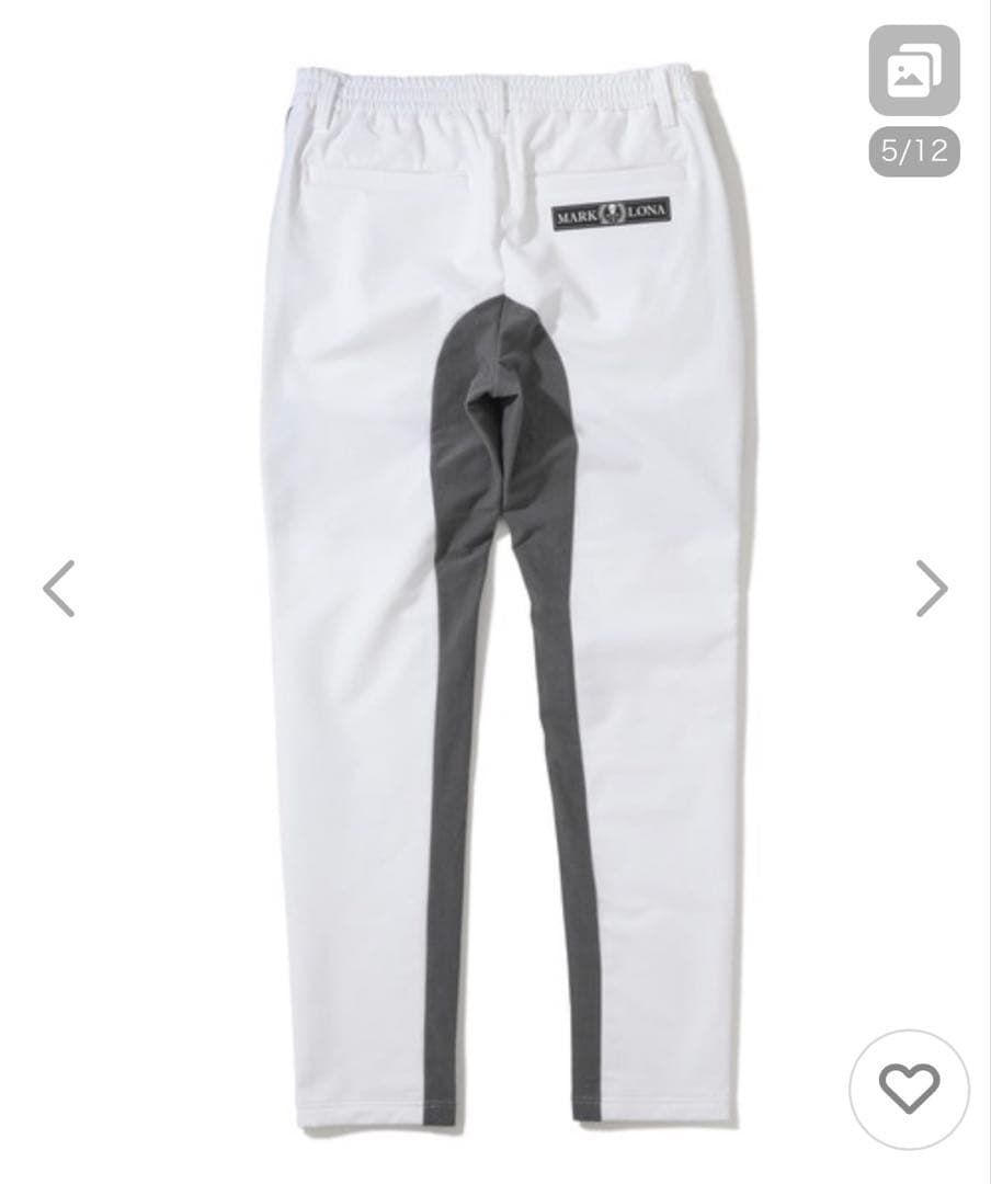 MARK&LONA キルティングハイブリッドパンツ　新品未開封