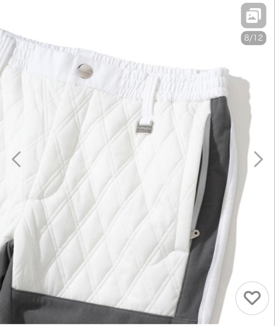 MARK&LONA キルティングハイブリッドパンツ　新品未開封