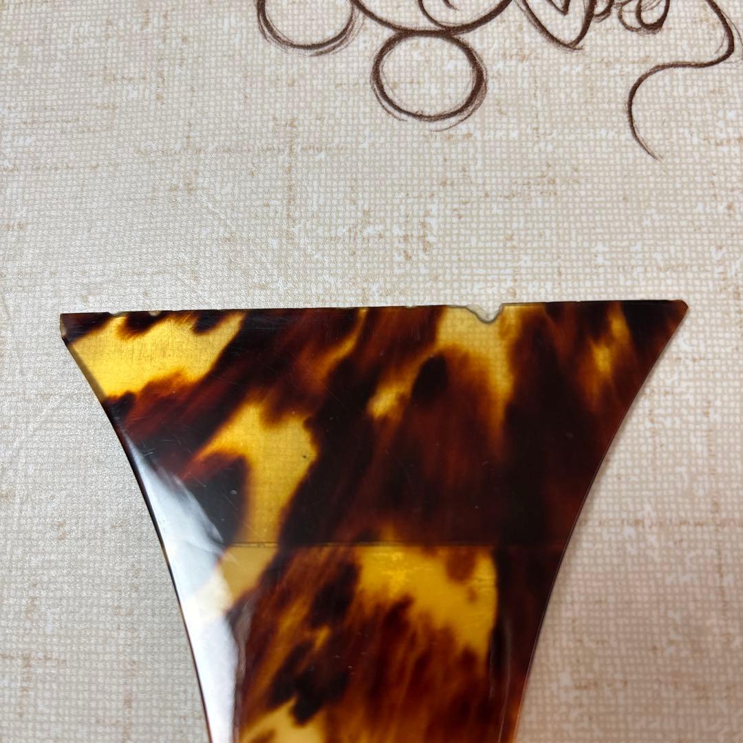 三味線 撥 バチ 一枚甲 鼈甲 天然素材 開き約9.5cm