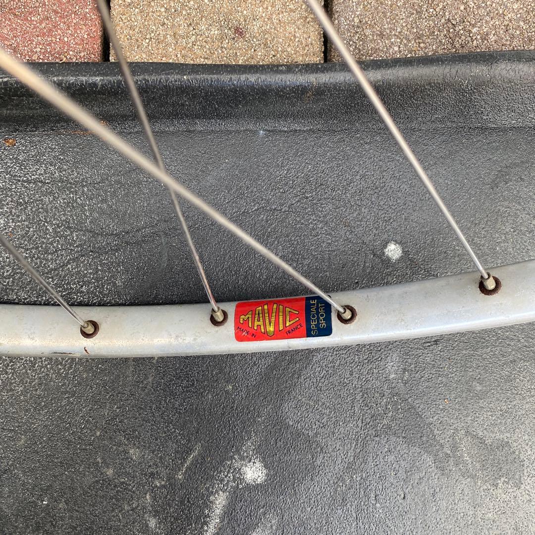 MAVIC SHIMANO600シルバー 完組ホイール