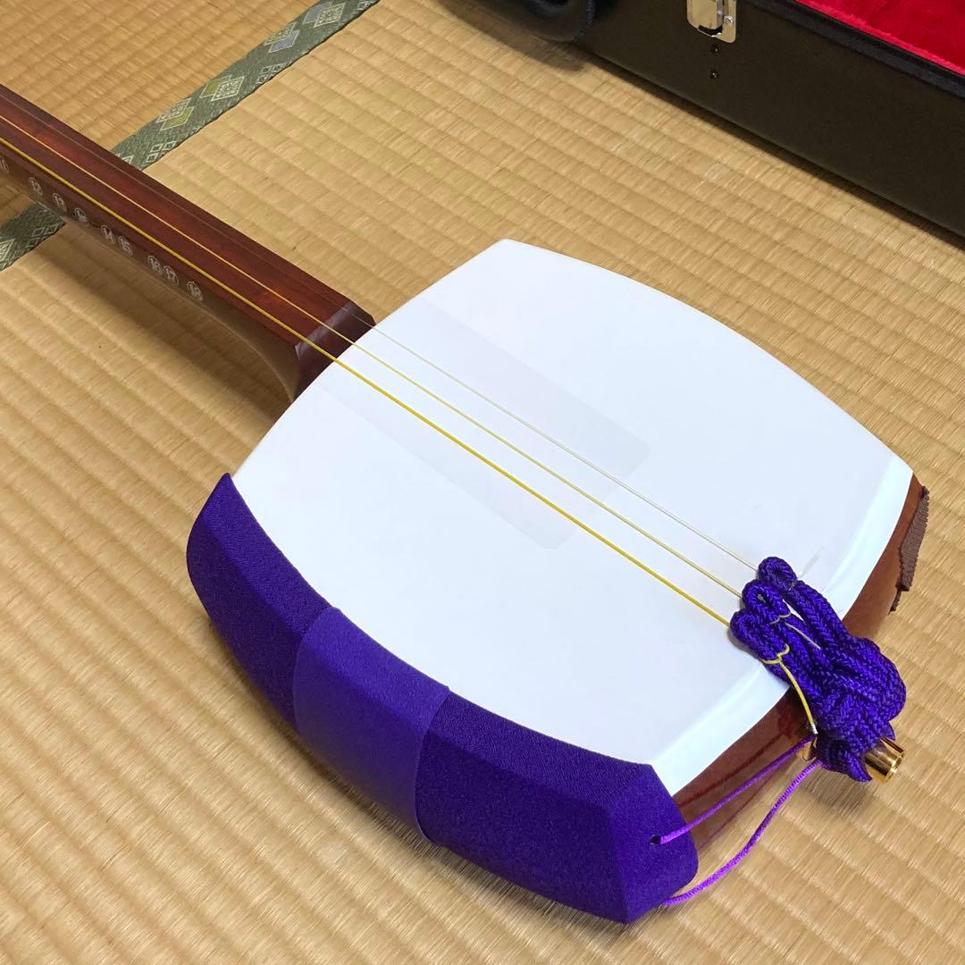 三味線　ハードケース　バチ　セット　初心者　練習用　　入門
