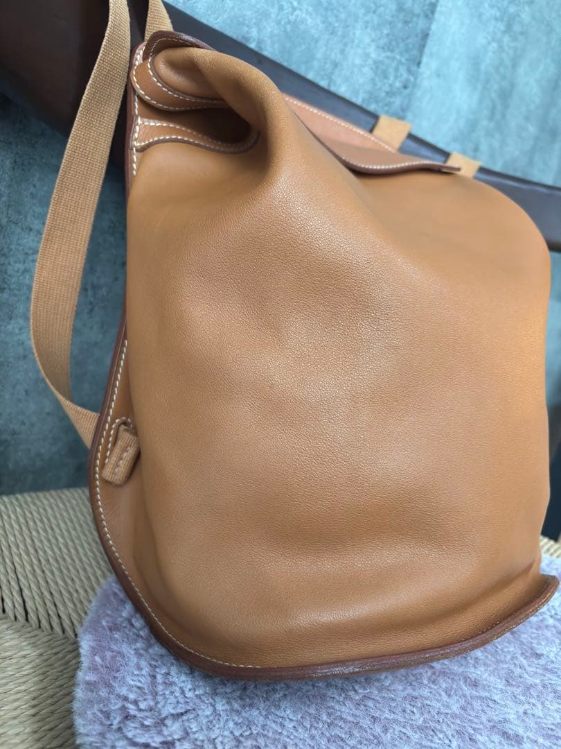 エルメス　シェルパPM リュックサック　ブラック　ショルダー　美品