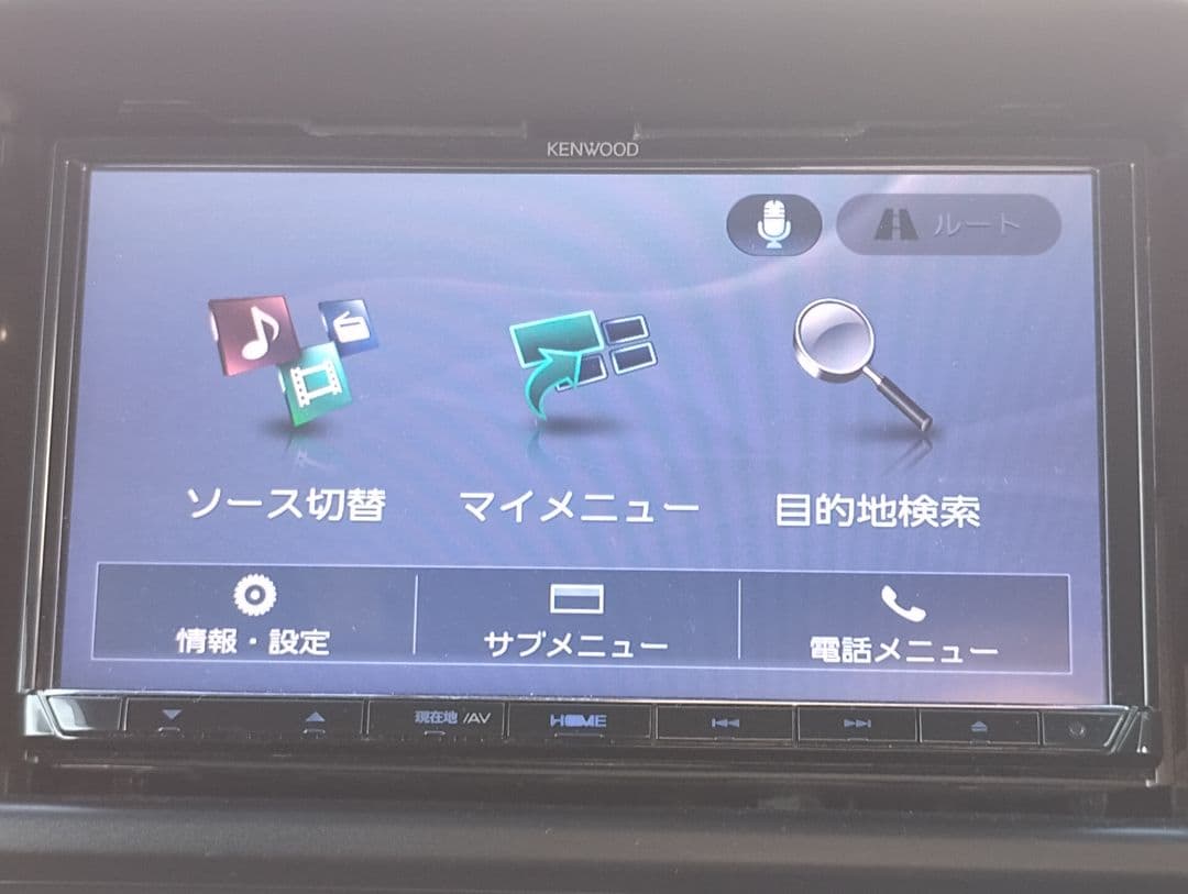 MDV-L504 KENWOODカーナビ（動作品） 地図データ更新済み