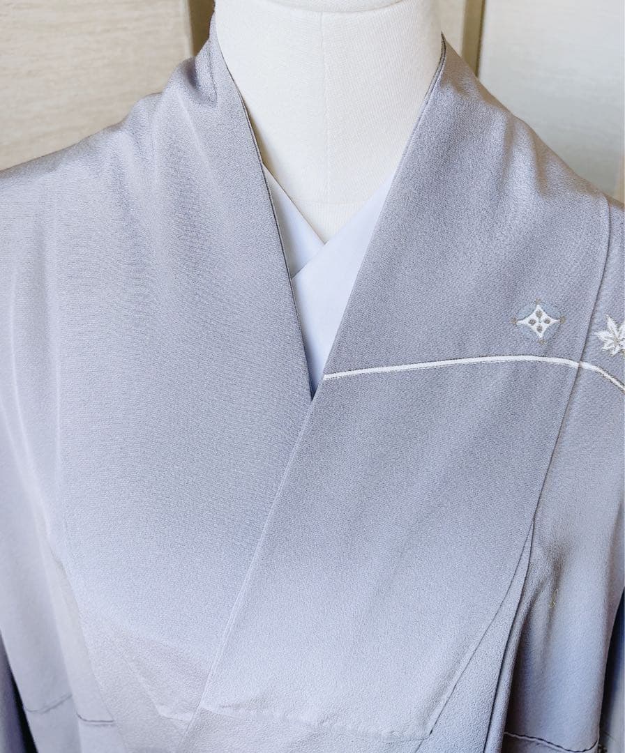 訪問着　フルセット　裄66 67 友禅 友禅　水色 卒業式　入学式　お宮参　袋帯