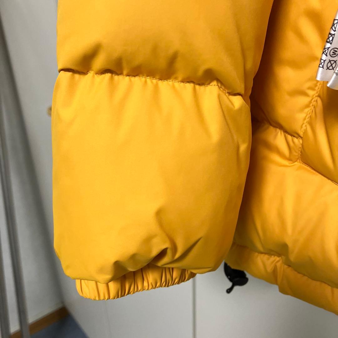 FIRST DOWN ファーストダウン　ダウンジャケット イエロー/ブラック