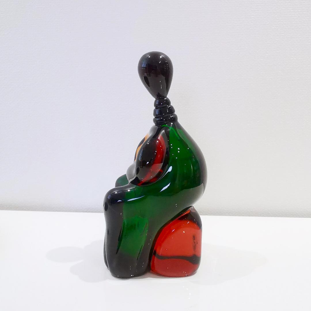 ムラノガラス ベネチアガラス デキリコ オマージュ ガラスオブジェ