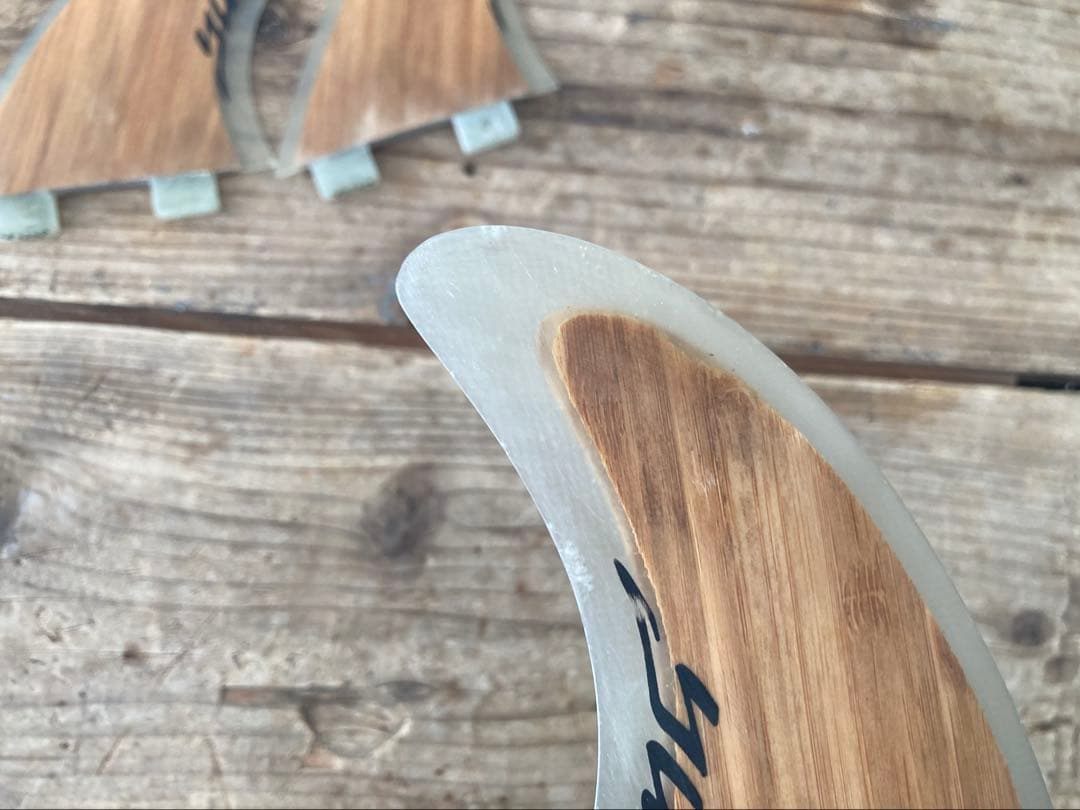 希少 FCS YU バンブーフィン トライフィン