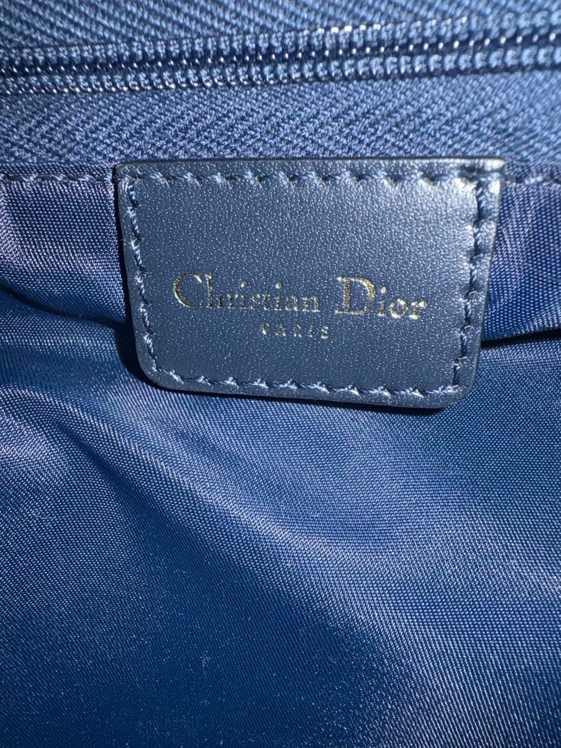 ⑥クリスチャンディオール トロッター柄 D金具 ボストンバッグ 南京錠