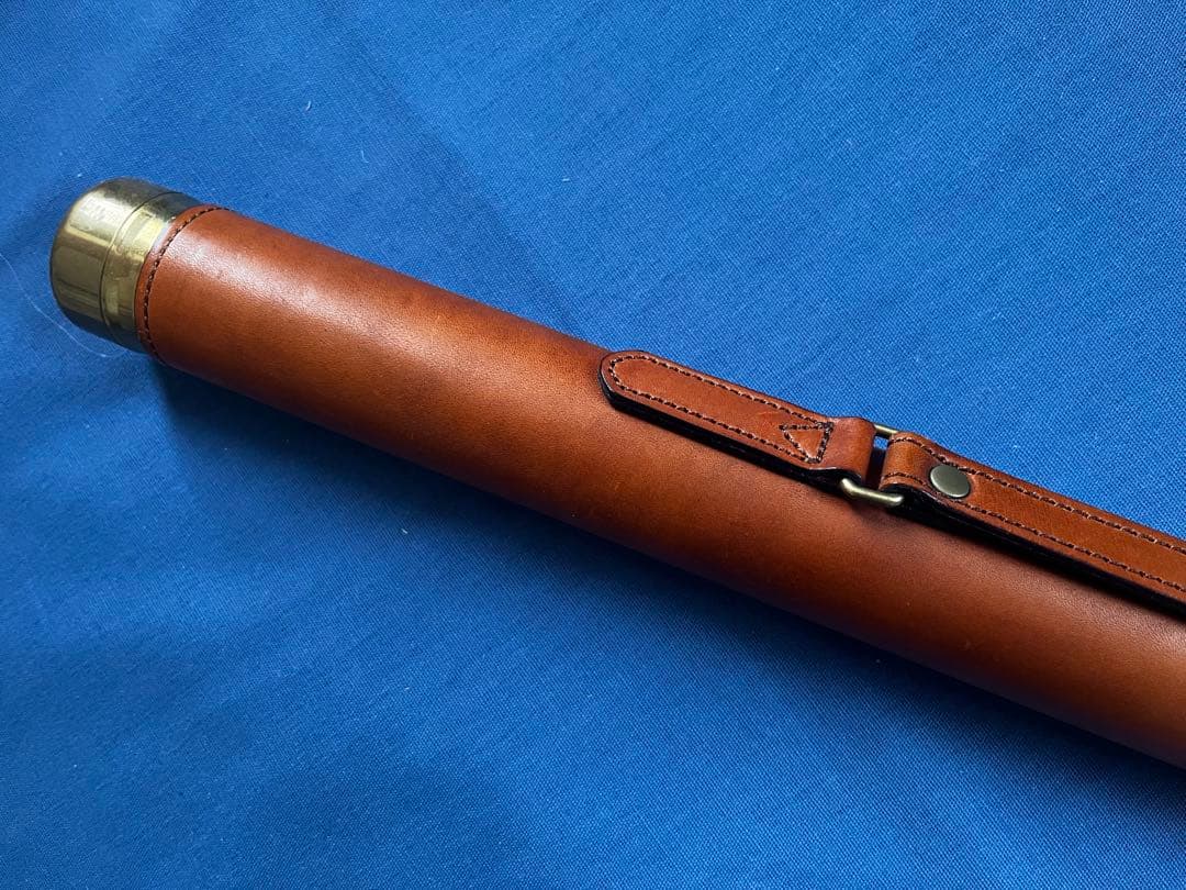 アキラクラフト革製フライロッドケース