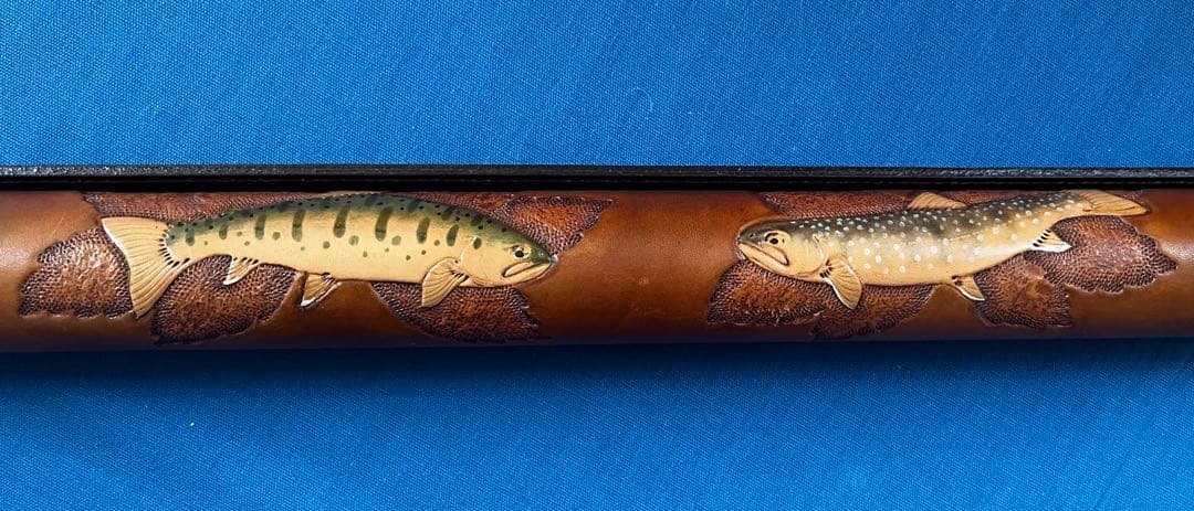 アキラクラフト革製フライロッドケース