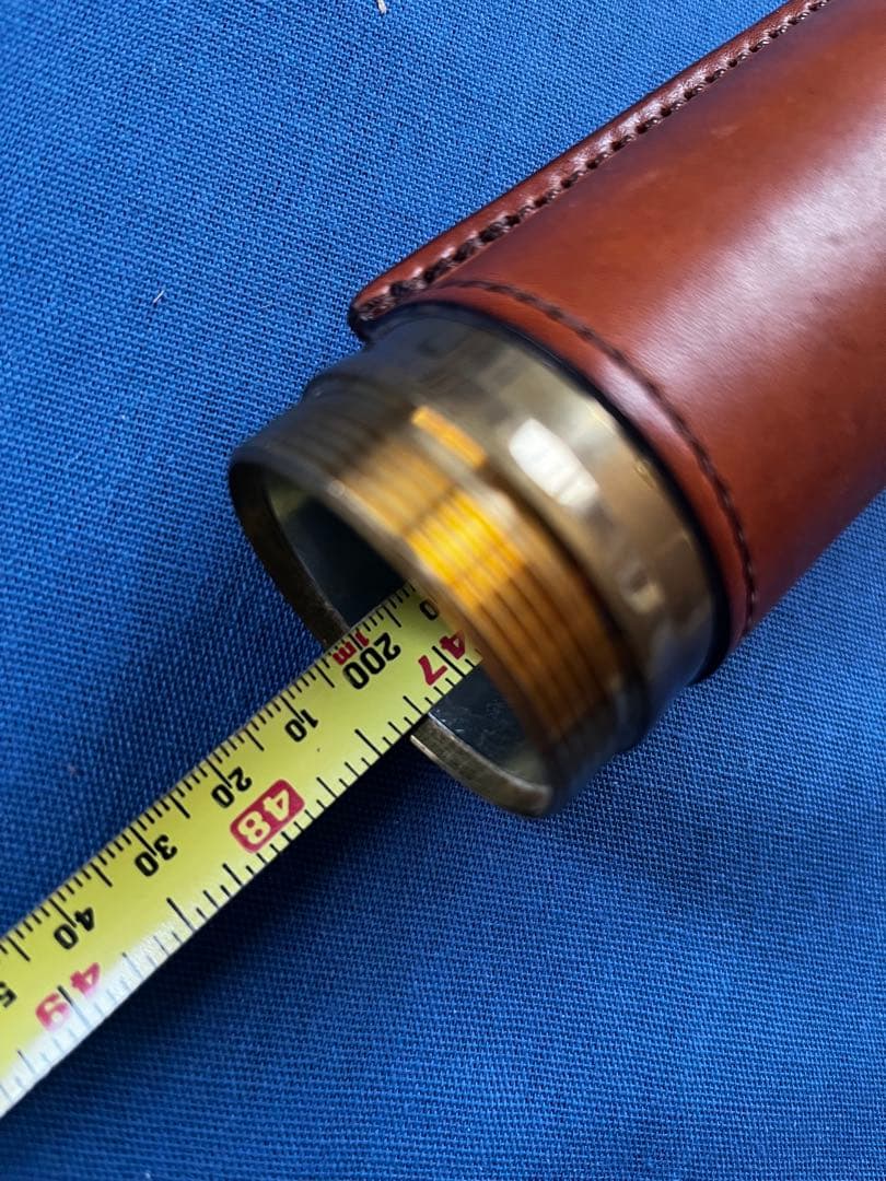 アキラクラフト革製フライロッドケース