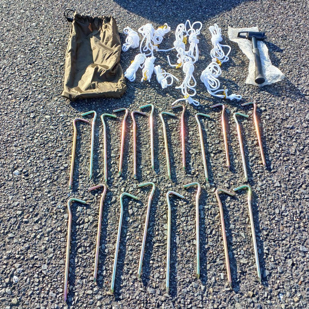 （即購入可）オガワキャンパル　ピルツ15 Pilz15-Ⅱ　グランドシート付