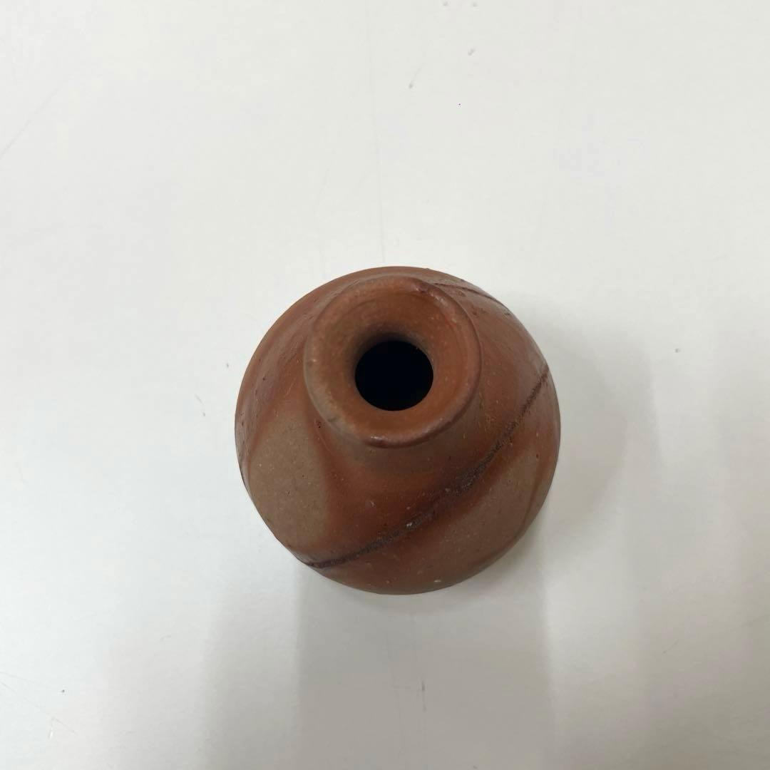 XG251 陶芸家・酒器・備前焼・伊勢崎紳・緋襷・徳利・共箱・栞付 XG251