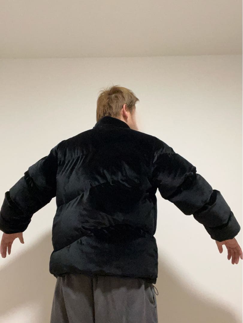 DIME VELVET QUILTED PUFFER size L ダイム