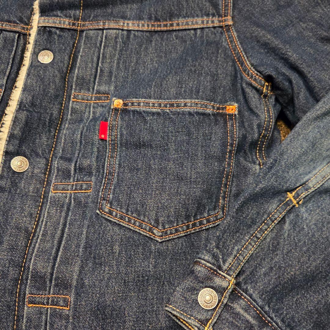 リーバイス大戦ボアデニムジャケット日本サイズM新品