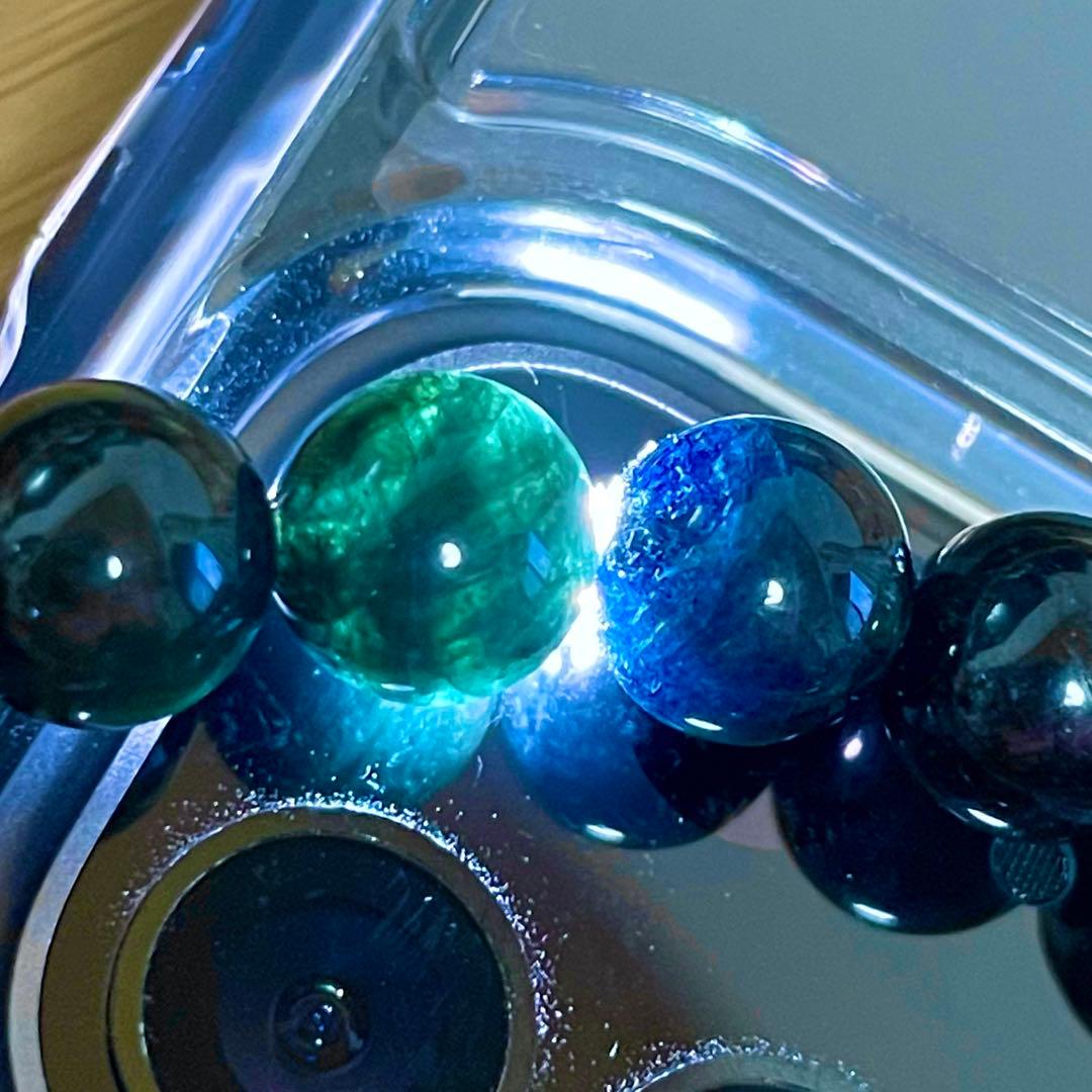 クリスマスセール‼️激レア✨インディゴライト トルマリン 8.3mm 内周16cm