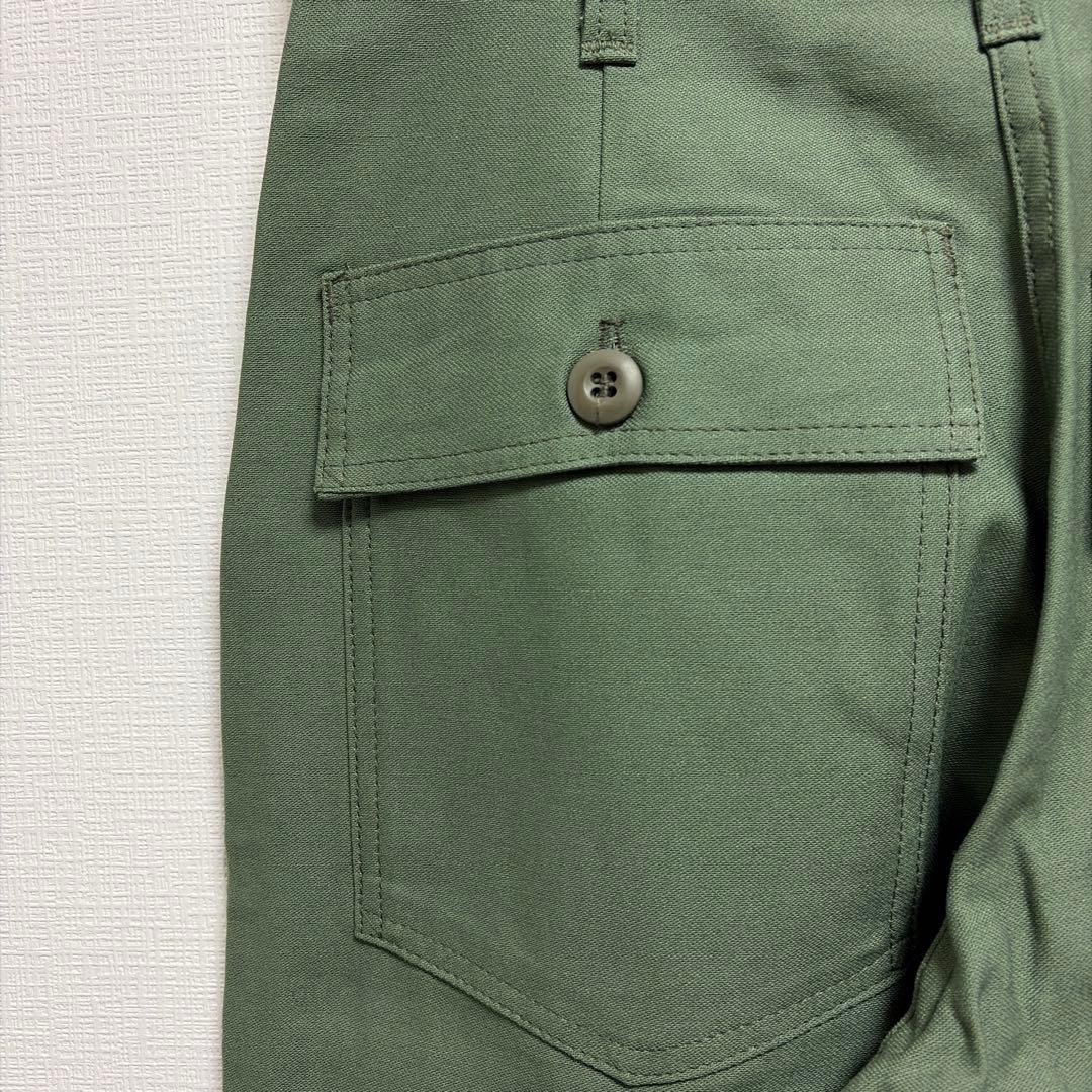 【未使用USA製】旧タグGUNG HOベイカーパンツ　バックサテンW29L30