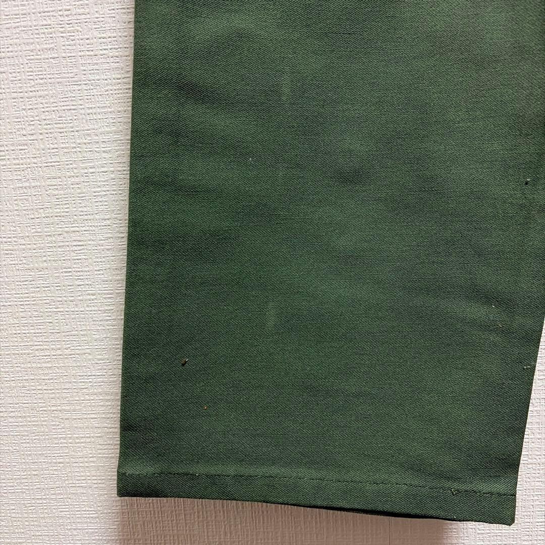 【未使用USA製】旧タグGUNG HOベイカーパンツ　バックサテンW29L30