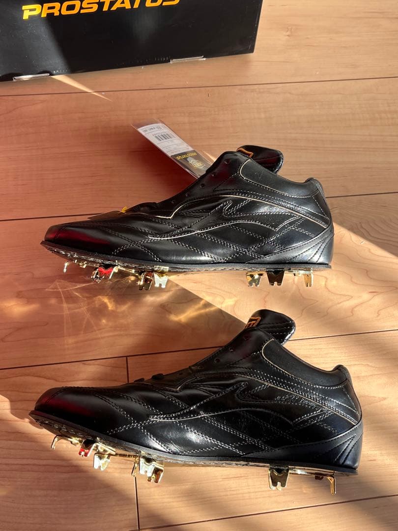 新品未使用ZETT プロステイタス 野球スパイク 革底 26.5cm