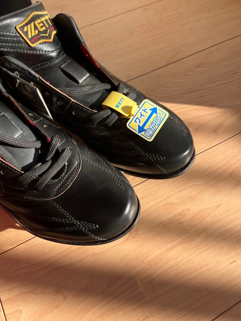 新品未使用ZETT プロステイタス 野球スパイク 革底 26.5cm