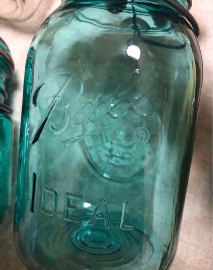 メイソンジャー ball ガラス瓶　アンティーク