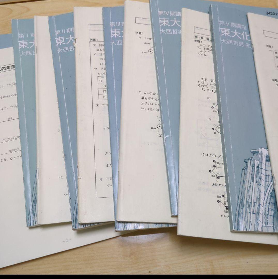 hls販売　大数ゼミ、東大化学、実戦オープン数理セット