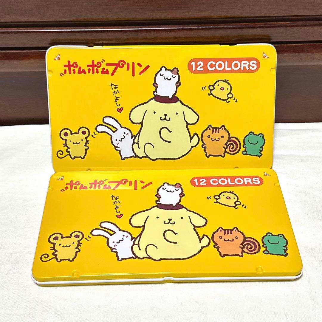 レア品　サンリオ　ポムポムプリン　平成レトロ　当時物グッズ　ケース　まとめ売り