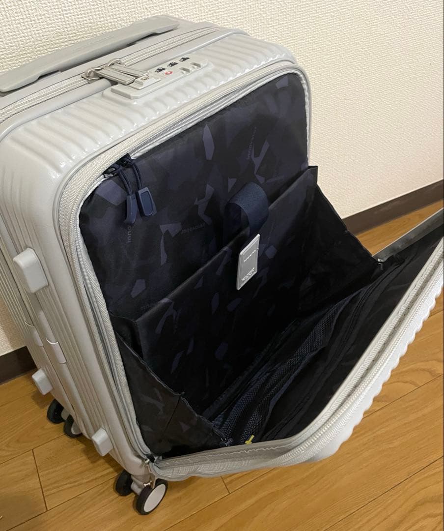innovator スーツケース 38L グレー ストーン