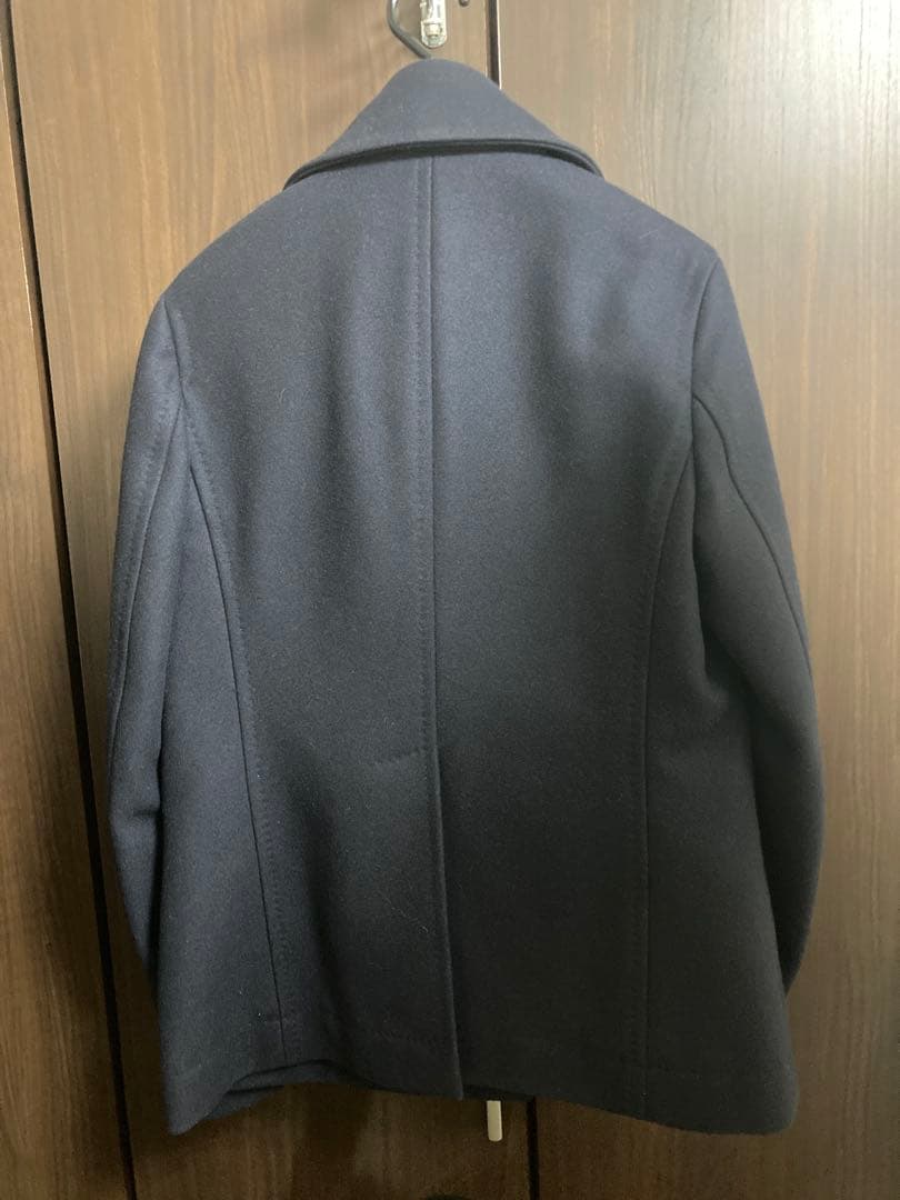DSQUARED2 ネイビー ダブルブレスト ピーコート 46 最高