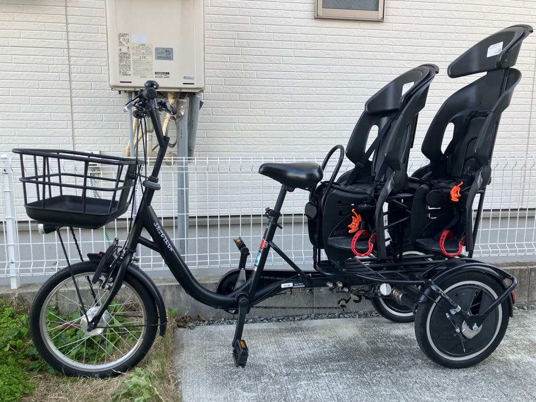 お値下げ中】ふたごじてんしゃ⭐︎アシストなし⭐︎チャイルドシート2