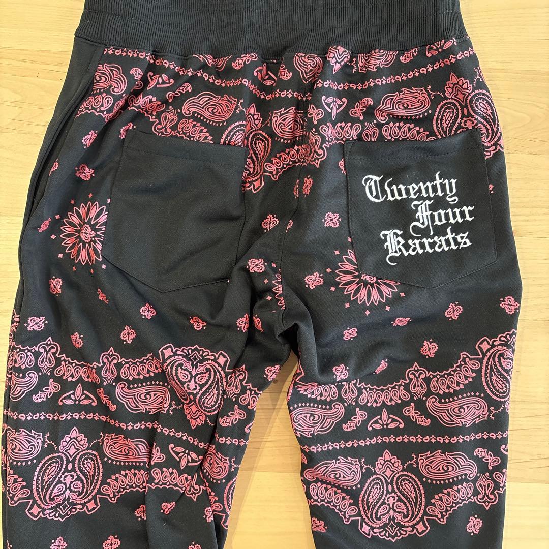 24karats フード付きジャージ M レッド