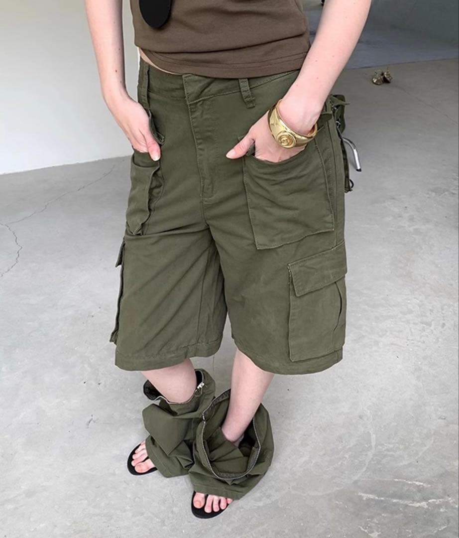 LONSLAN】2wayカーゴパンツ sanwl24a032|mercariメルカリ官方指定廠商