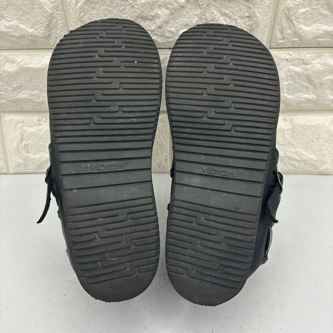 【美品】オーロラシューズ ミドルイングリッシュ 23.5 レザー ローファー 黒