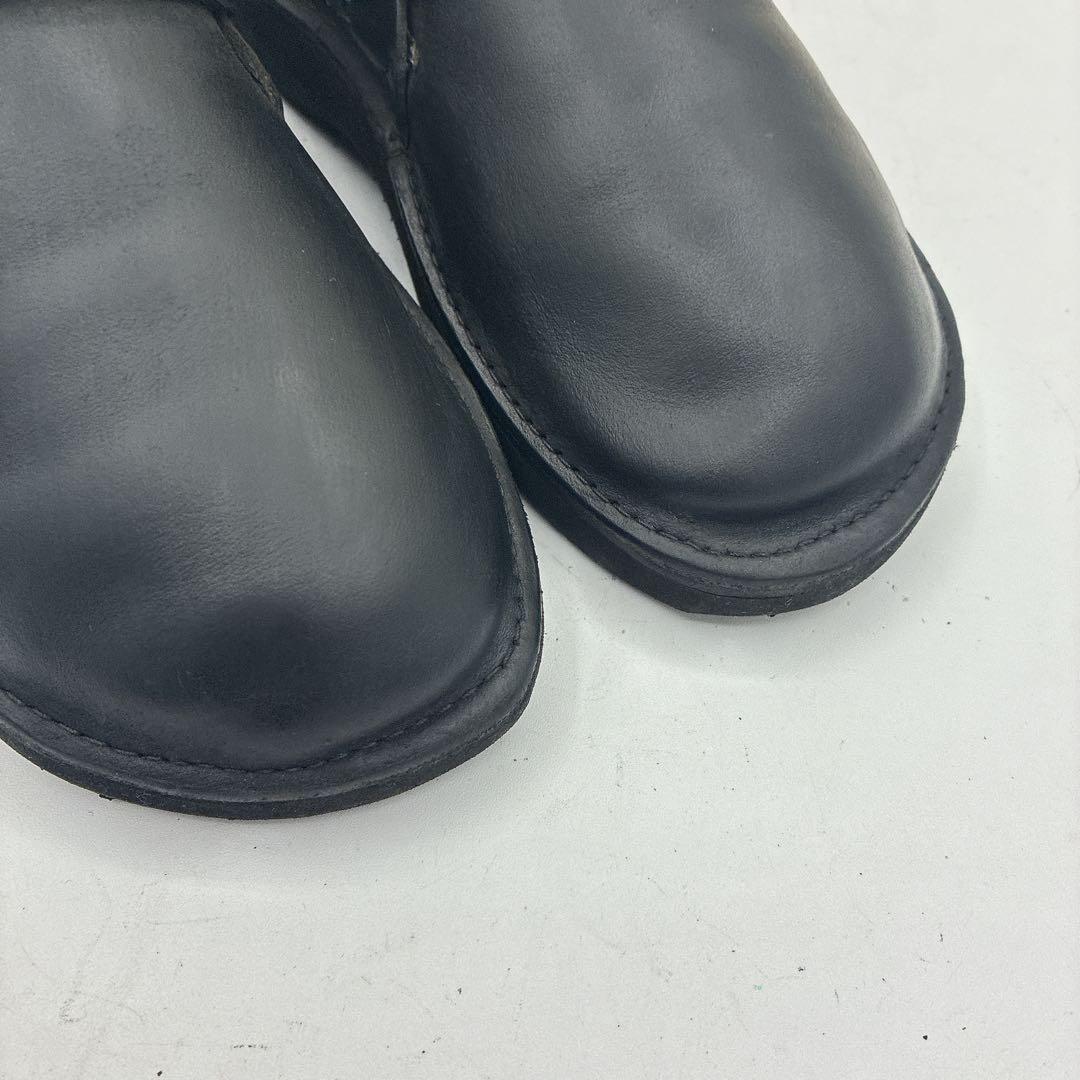 【美品】オーロラシューズ ミドルイングリッシュ 23.5 レザー ローファー 黒