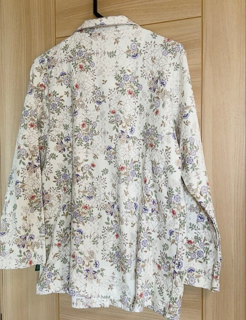 ワコール　ミントンパジャマ あったか　長袖 長パンツ　綿100% M