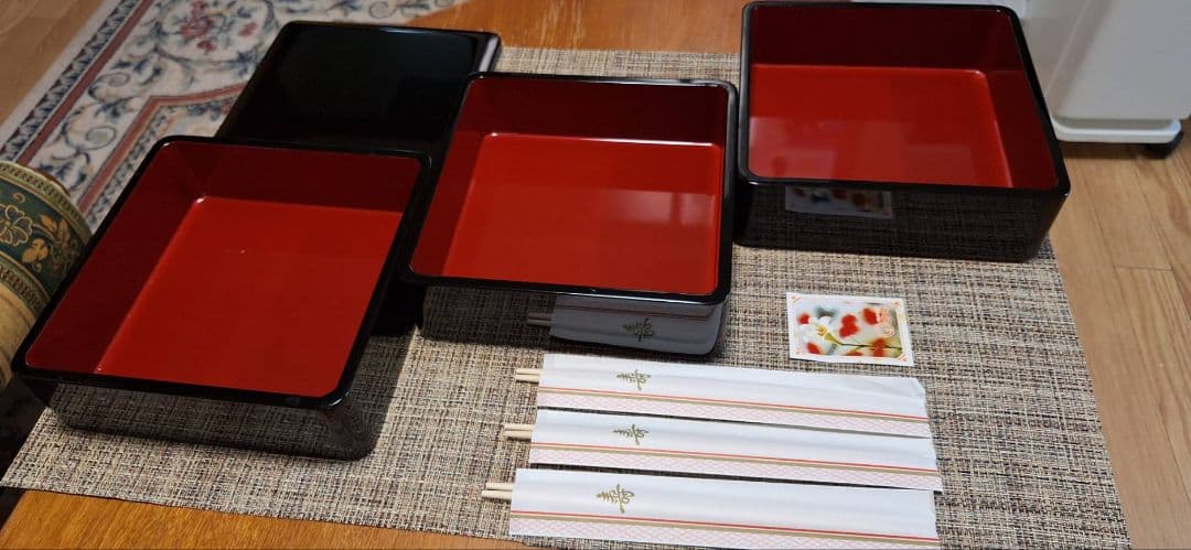 重箱 3段 重ね