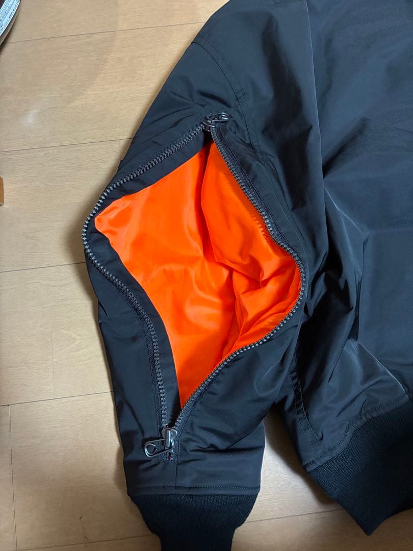 美品　BAL バル　MA-1 ブラックM バランス