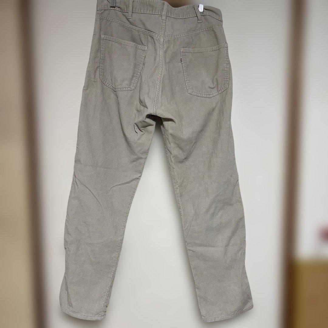 levis 60s 518 コーデュロイパンツ Big E ホワイトタブ