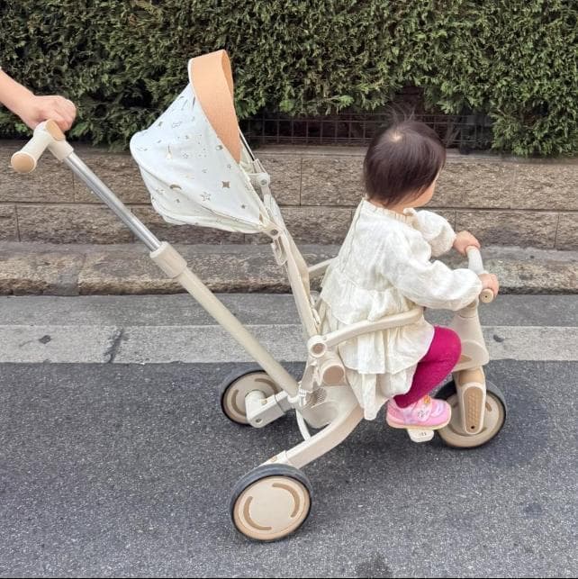 三輪車 手押し棒付き3歳 4歳 5歳 子供用三輪車 7in1 キッズバイク