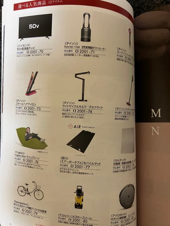 全国パチンコ・パチスロファン感謝デーAコース1等賞オリジナルカタログ