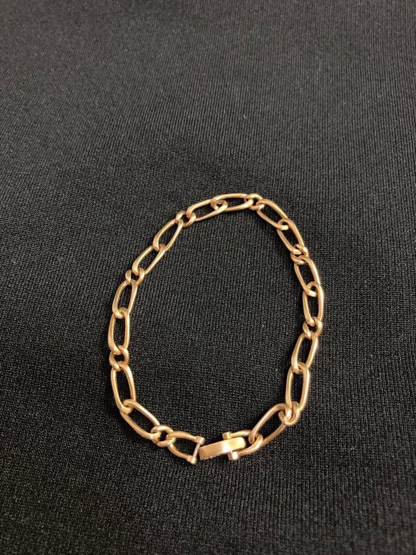 humハムrefine18kブレスレットgold chain bracelet