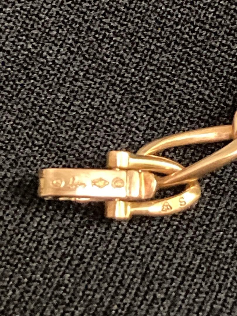 humハムrefine18kブレスレットgold chain bracelet