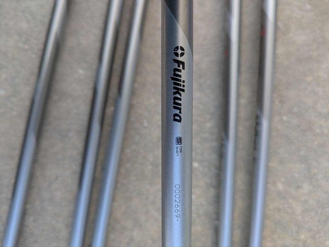 VG3（2018）アイアン5番〜P