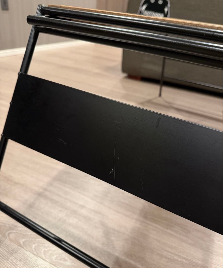 アイアン工房　アイアンテーブル ハンガーラック 収納3点セット IGTテーブル