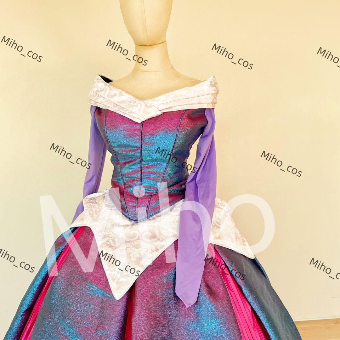 オーロラ姫 偏光ドレス 眠れる森の美女 Dハロ 大人用 - メルカリ