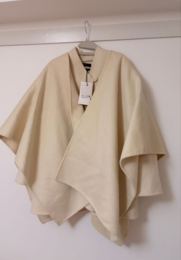 ZARA ザラ ZW COLLECTION ウールケープコート XS