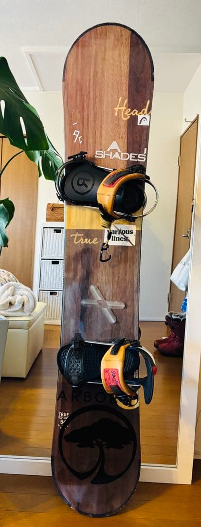 HEAD TRUE スノボ2点セット　RIDE ビンディング付