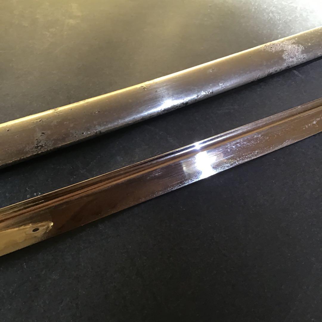 戦前昭和 指揮刀 丸ニ鷹の羽家紋 特注サーベル