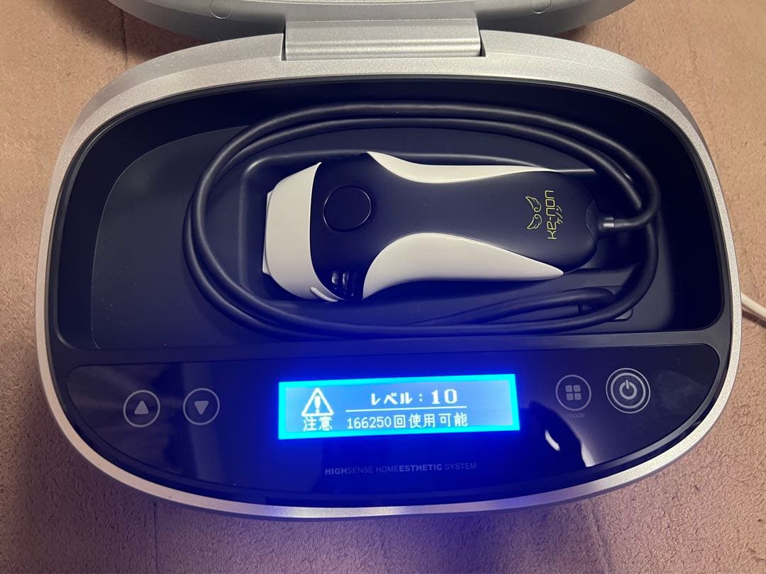 ke-non 脱毛器 LCDディスプレイ付き